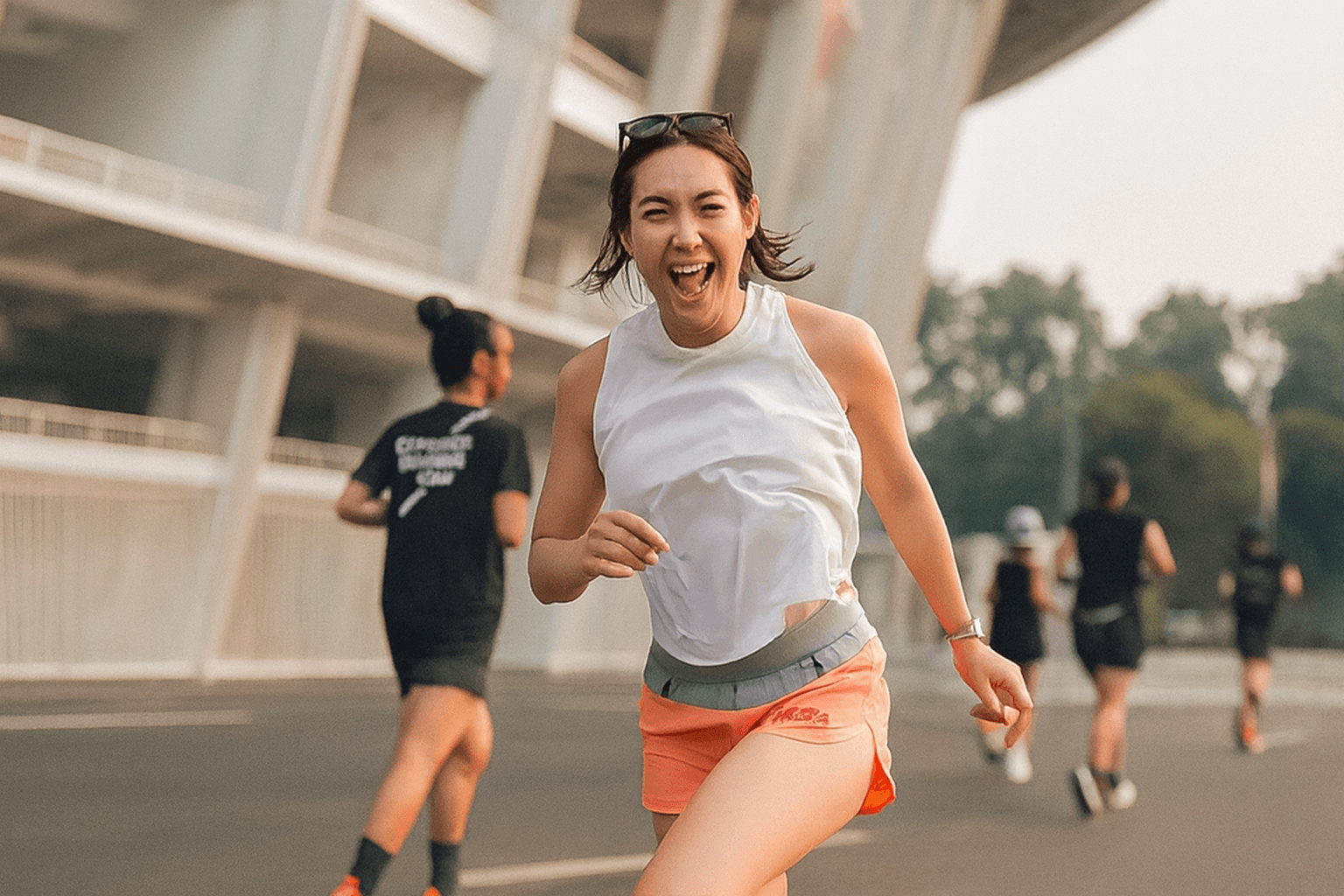 Lari, Pilates, Gym, dan Padel dalam Satu Rutinitas Gisel